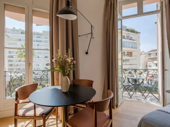 Design studio in Cannes – Fully Renovated Studio with High Returns 6 Studio 23 7 | Cote d´ Azur Homebase